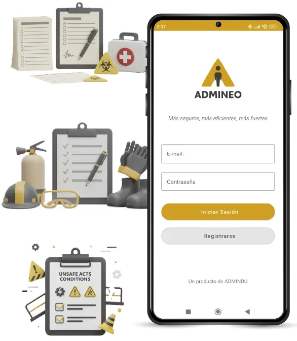 Aplicación de gestión SST