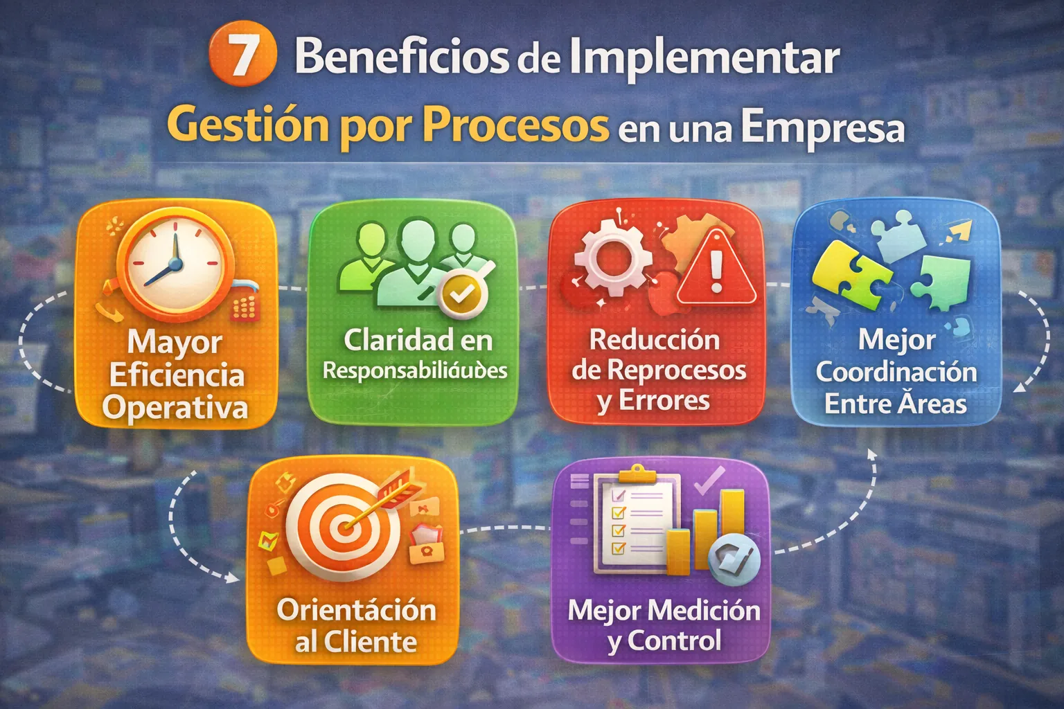 7 Beneficios de Implementar Gestión por Procesos en una Empresa