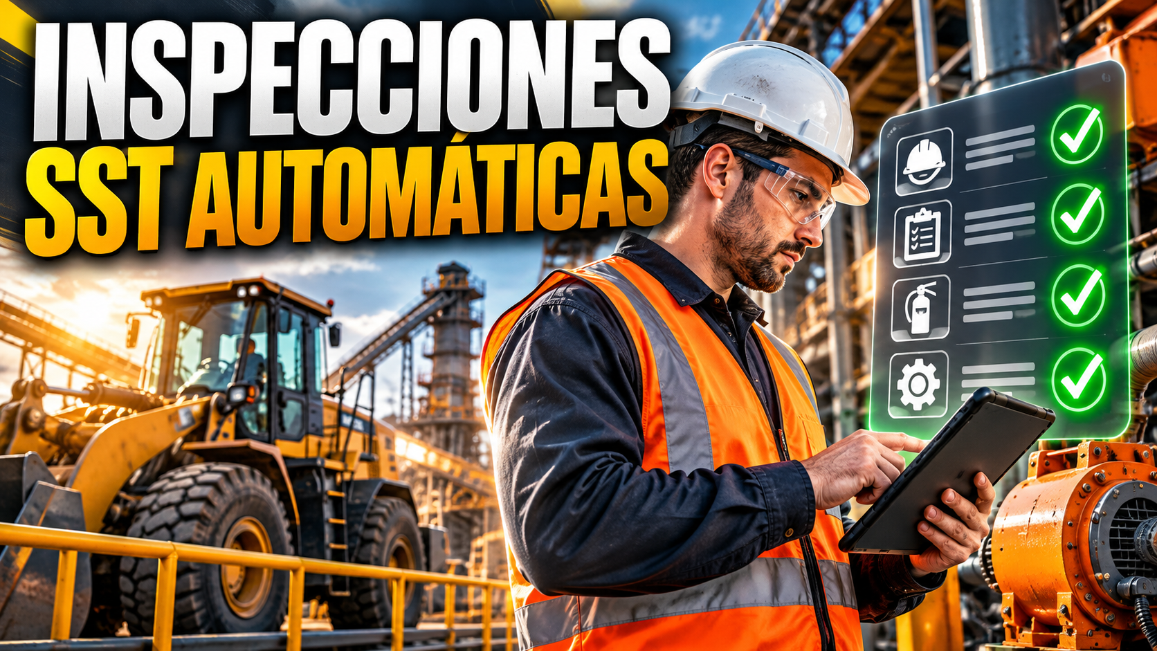 Cómo automatizar las inspecciones SST sin perder control técnico