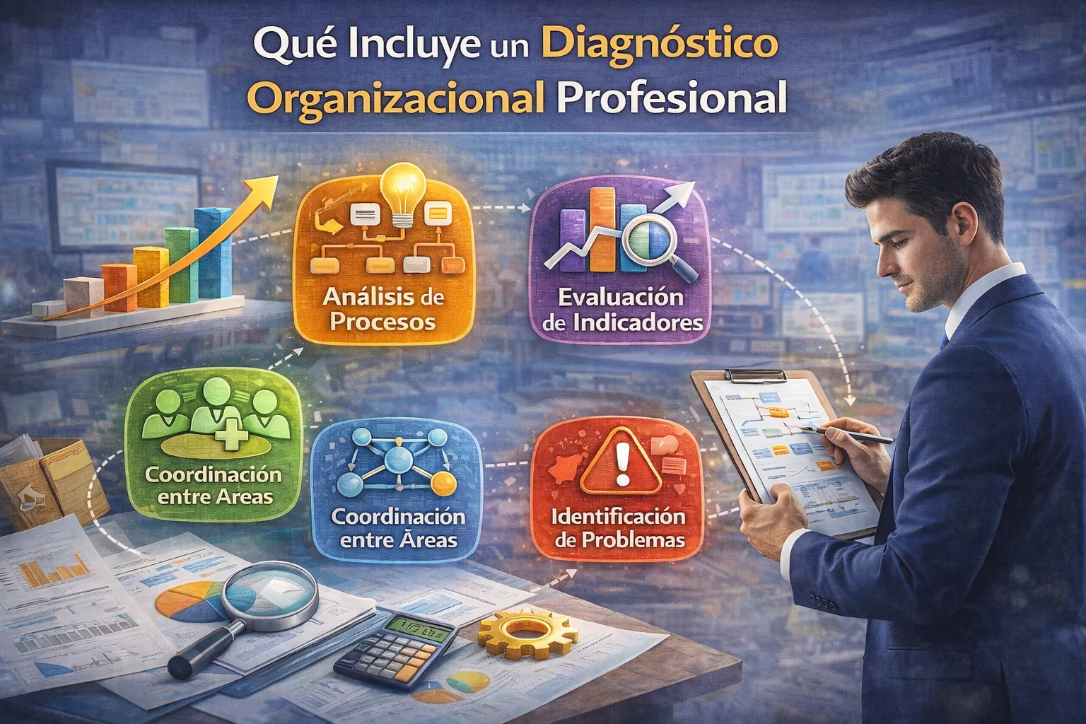 Qué Incluye un Diagnóstico Organizacional Profesional