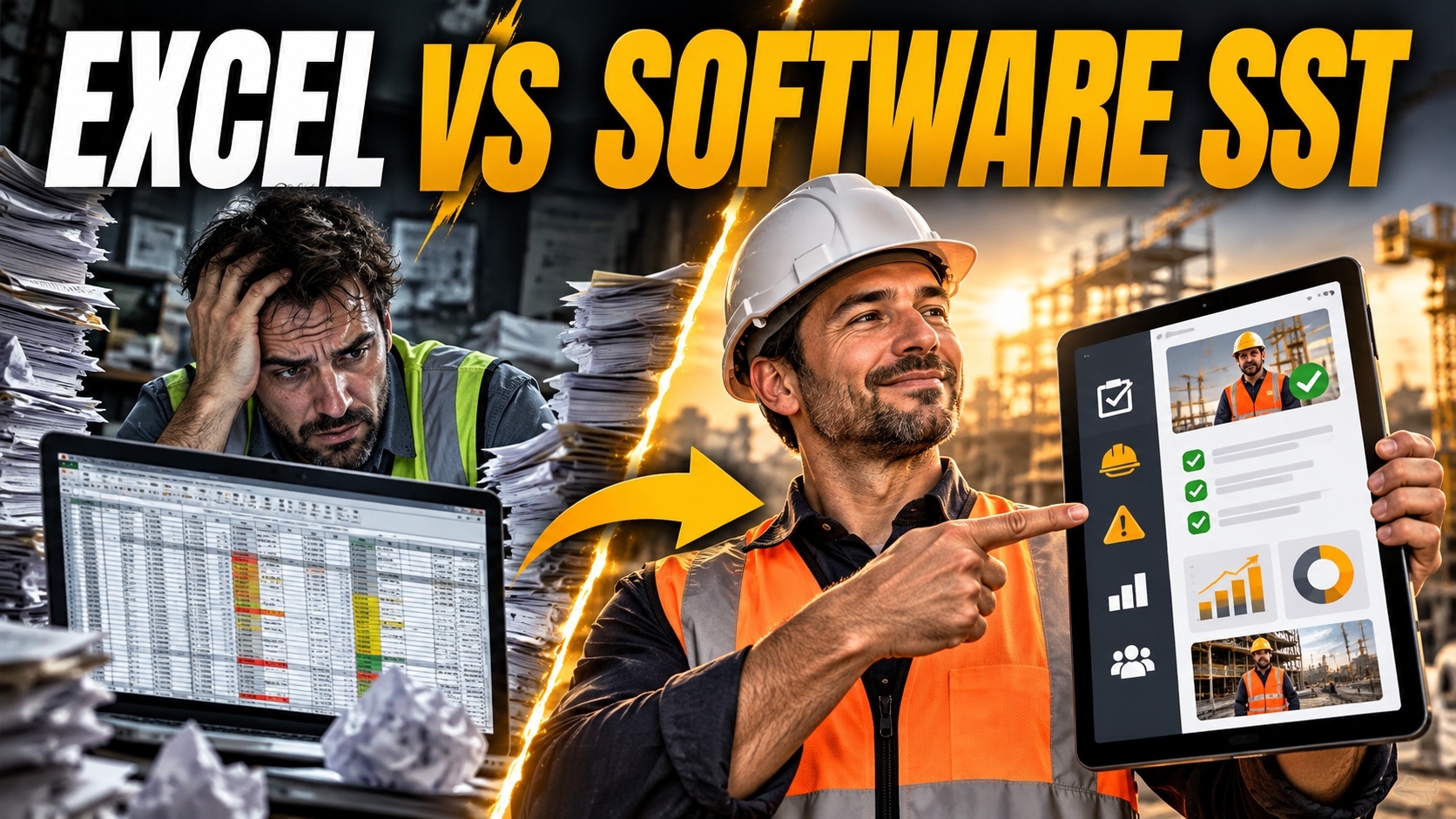 Excel vs. software de gestión SST: diferencias y cuándo migrar