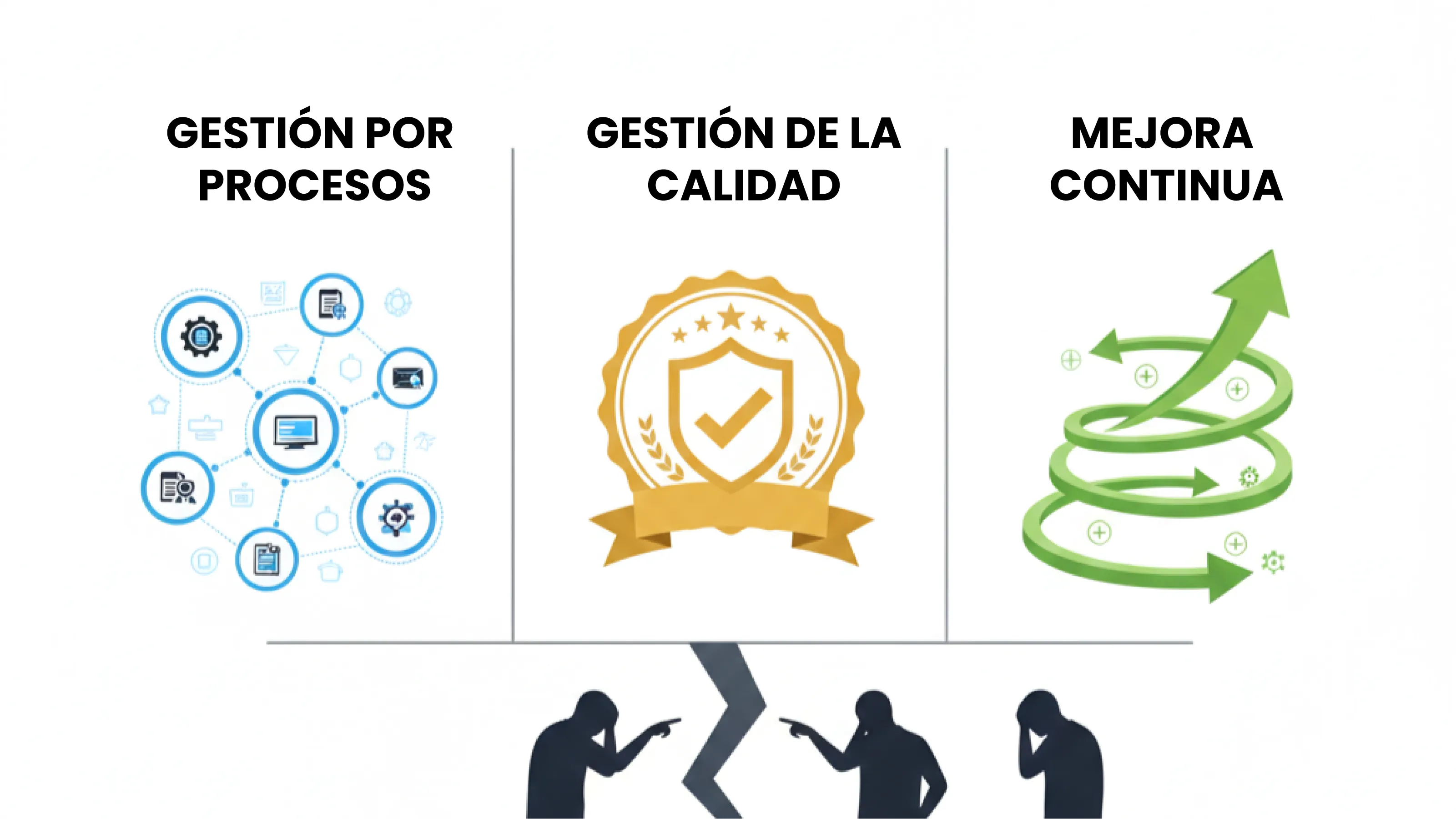 Gestión por Procesos, Calidad y Mejora Continua: No son lo mismo y tu empresa lo está sintiendo
