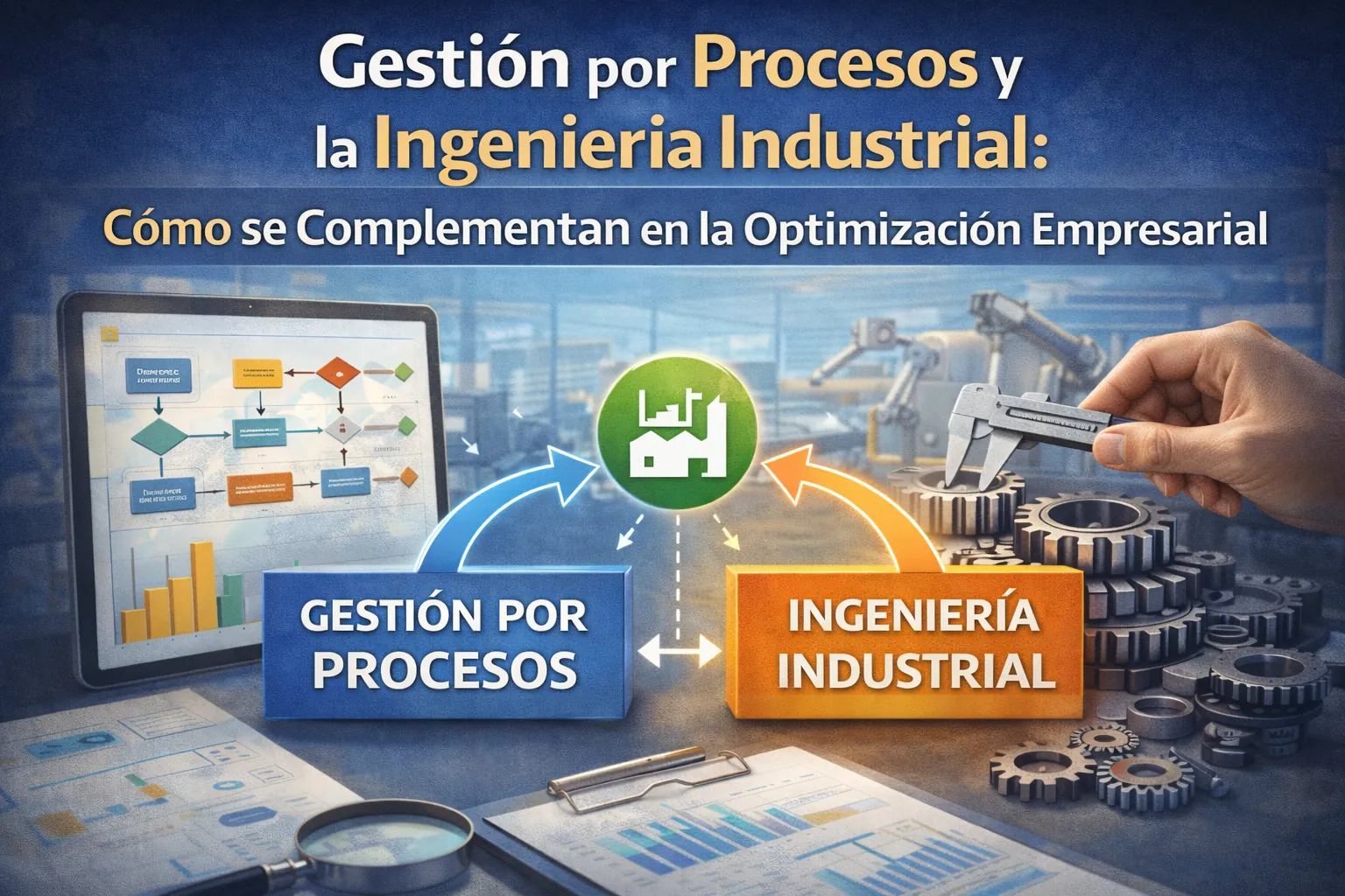 Gestión por Procesos y la Ingeniería Industrial: Cómo se Complementan en la Optimización Empresarial