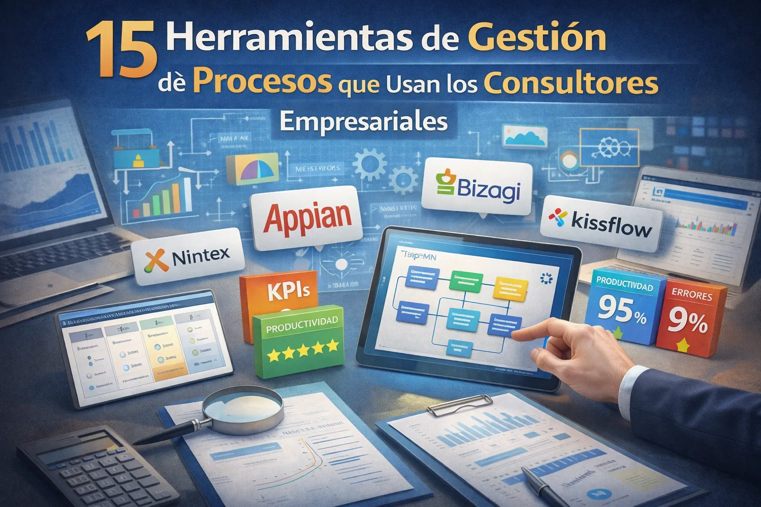 15 Herramientas de Gestión de Procesos que Usan los Consultores Empresariales