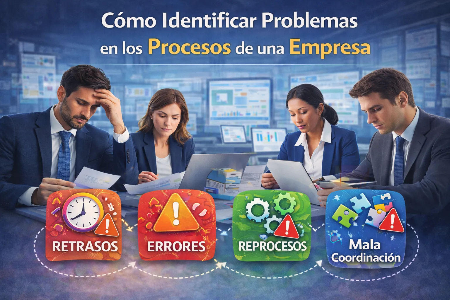 Cómo Identificar Problemas en los Procesos de una Empresa