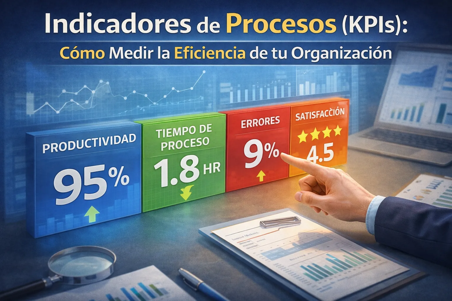 Indicadores de Procesos (KPIs): Cómo Medir la Eficiencia de tu Organización