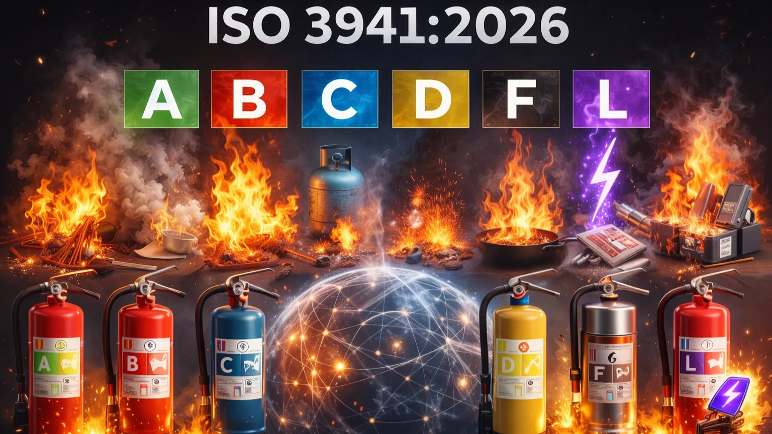 ISO 3941:2026 – Clasificación de Fuegos: Enfoque Moderno y Aplicación Práctica
