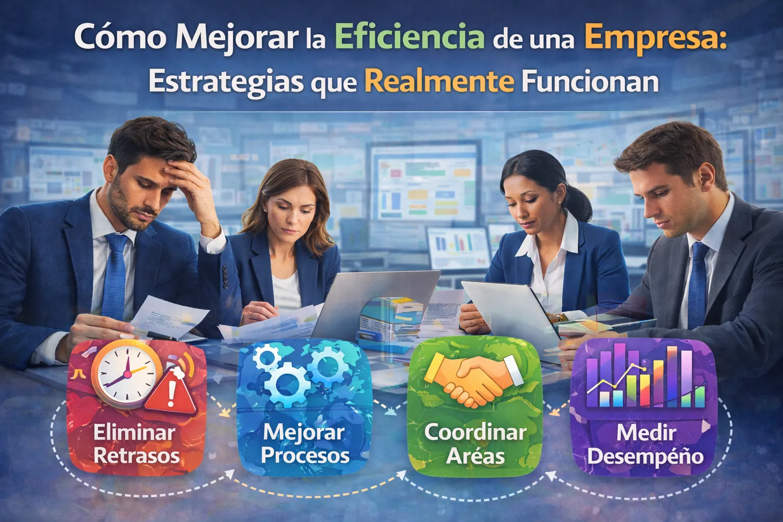Cómo Mejorar la Eficiencia de una Empresa: Estrategias que Realmente Funcionan