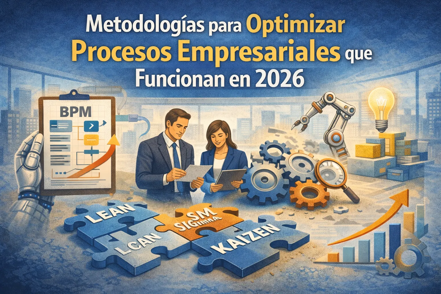 Metodologías para Optimizar Procesos Empresariales que Funcionan en 2026