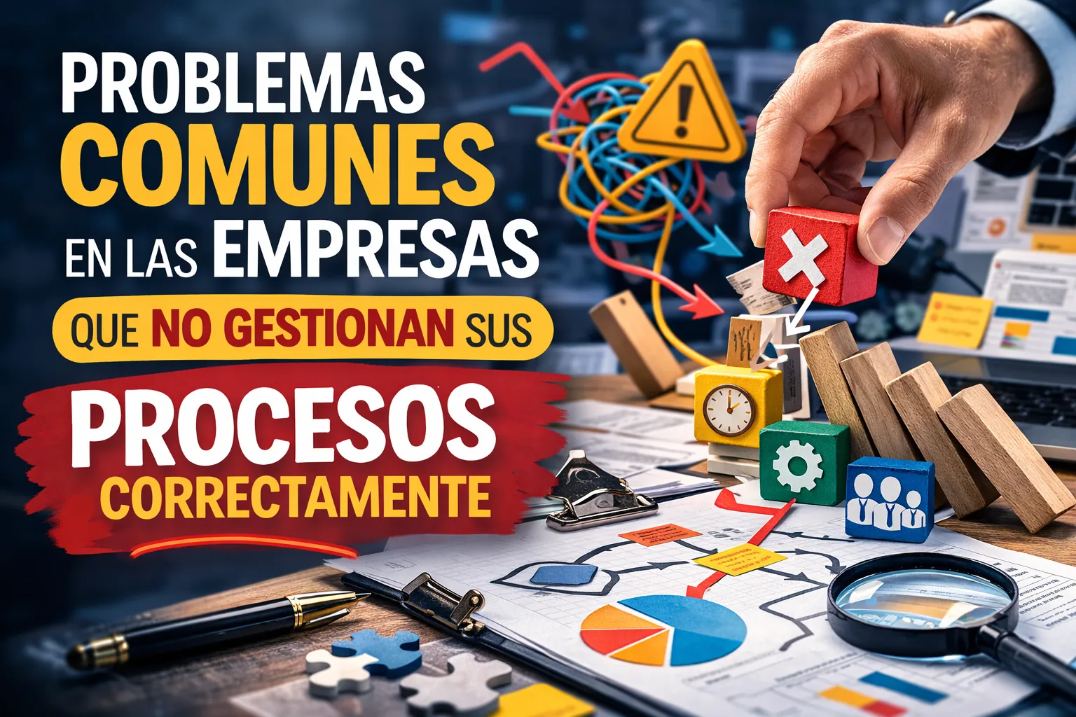 Problemas Comunes en las Empresas que no Gestionan sus Procesos Correctamente