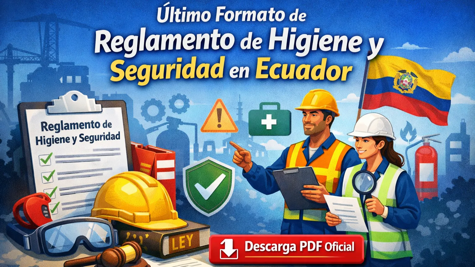 Último Formato de Reglamento de Higiene y Seguridad en Ecuador
