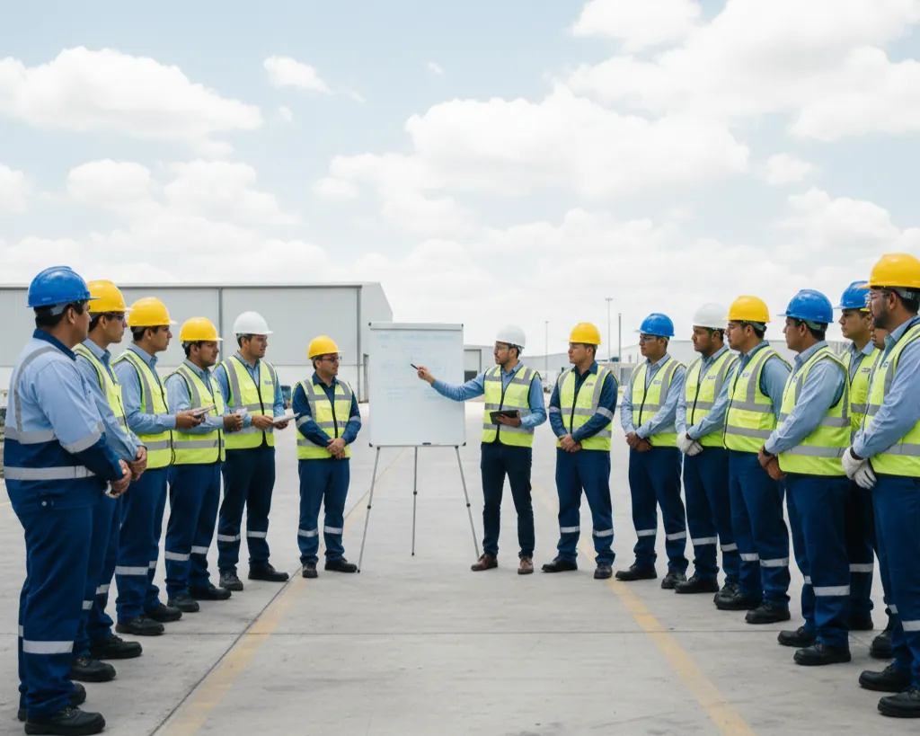 Capacitación en seguridad y salud ocupacional para trabajadores en Ecuador