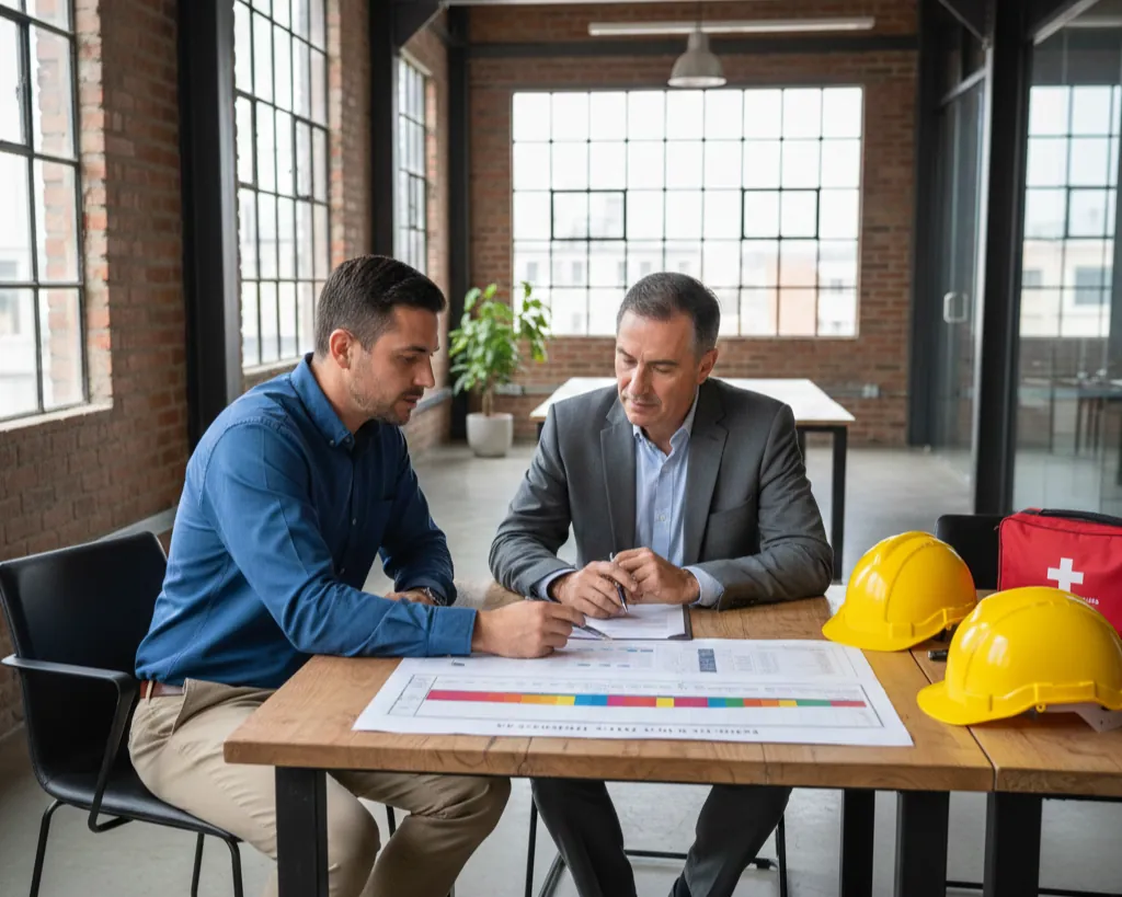 Inspección de seguridad industrial y evaluación de condiciones de trabajo en Ecuador