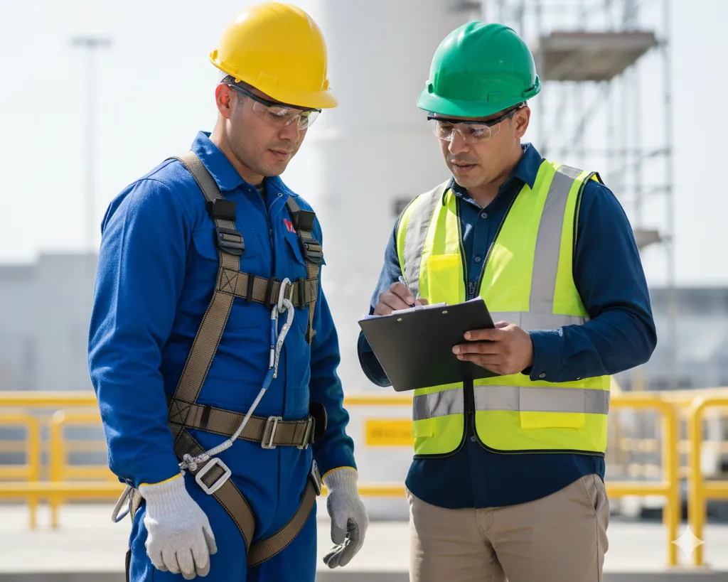 Elaboración de procedimientos y permisos de trabajo para actividades de alto riesgo