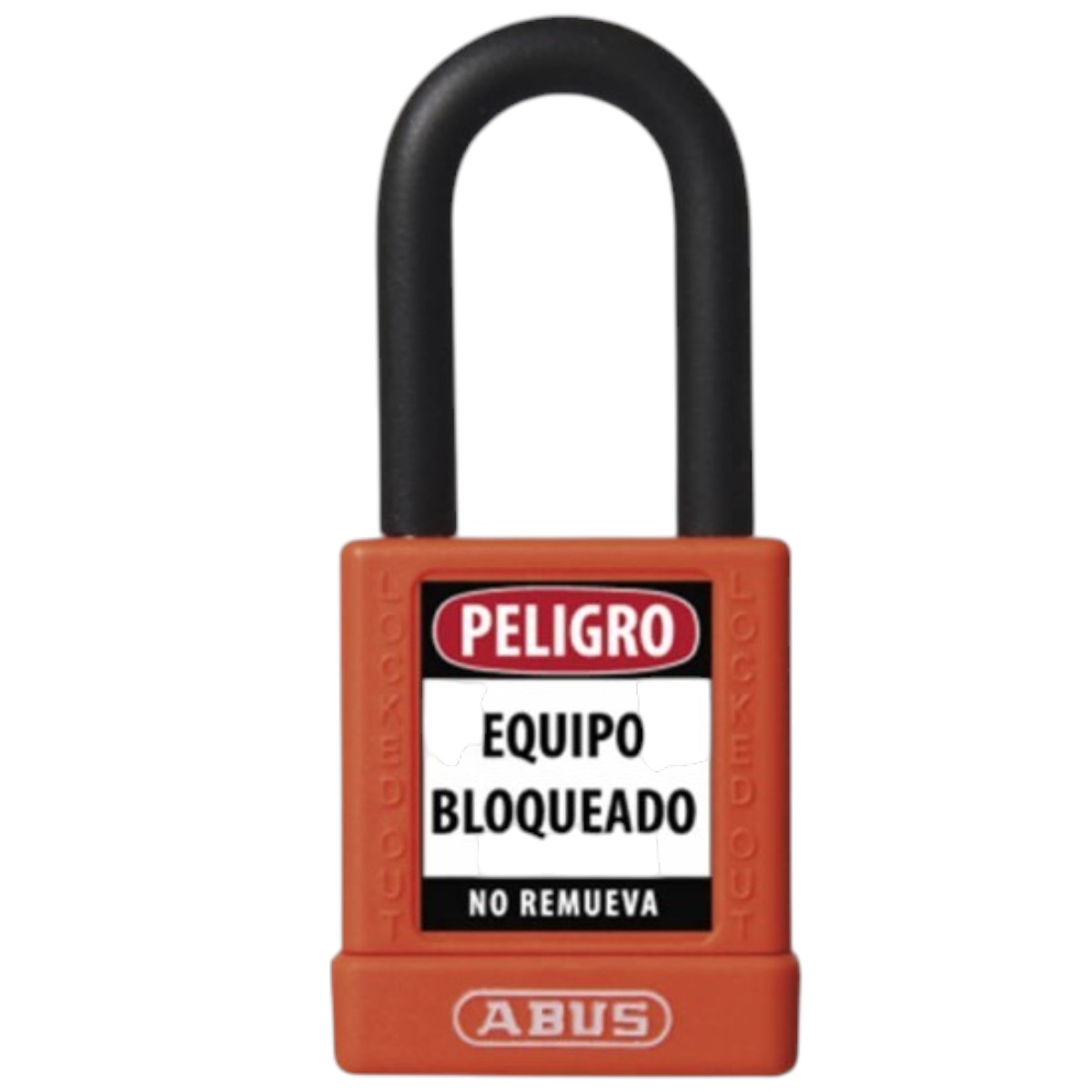 Candado de seguridad naranja ABUS 74/40