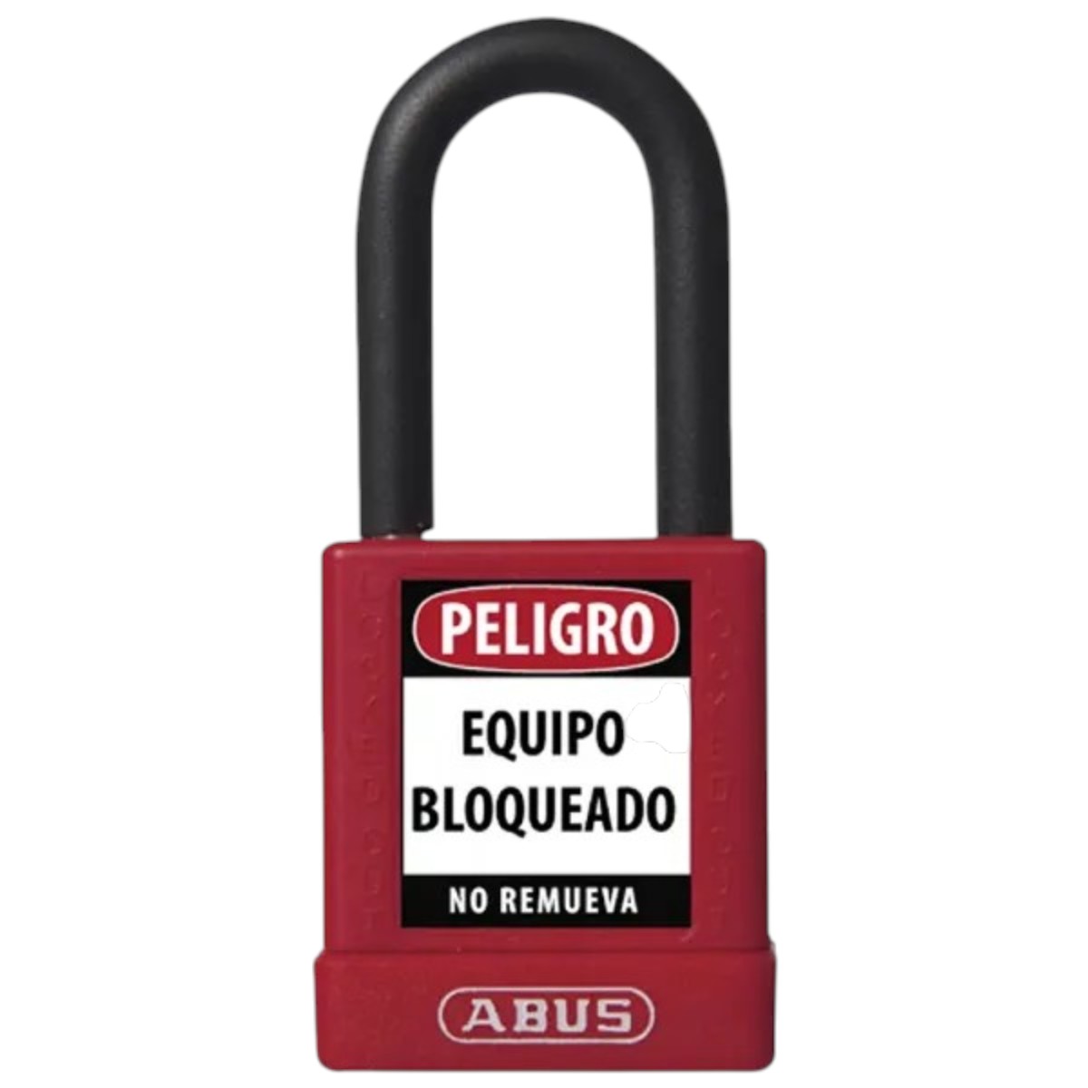 Candado de seguridad rojo ABUS 74/40