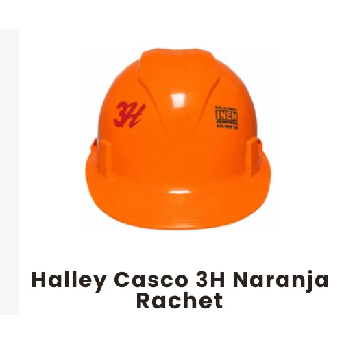 Rachet Halley Casco 3H Naranja
