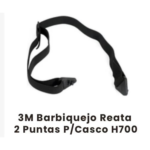 2 Puntas P/Casco H700 3M Barbiquejo Reata